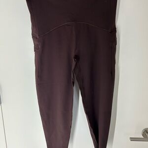 Spanx 7/8 length Women's Brown leggings